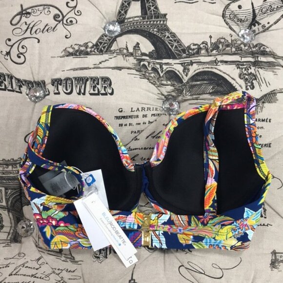 Bleu by Rod Beattie Printed Underwire Bikini Top - Picture 5 of 6